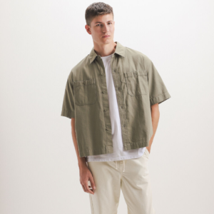 Camisa Fit Boxy Sólida